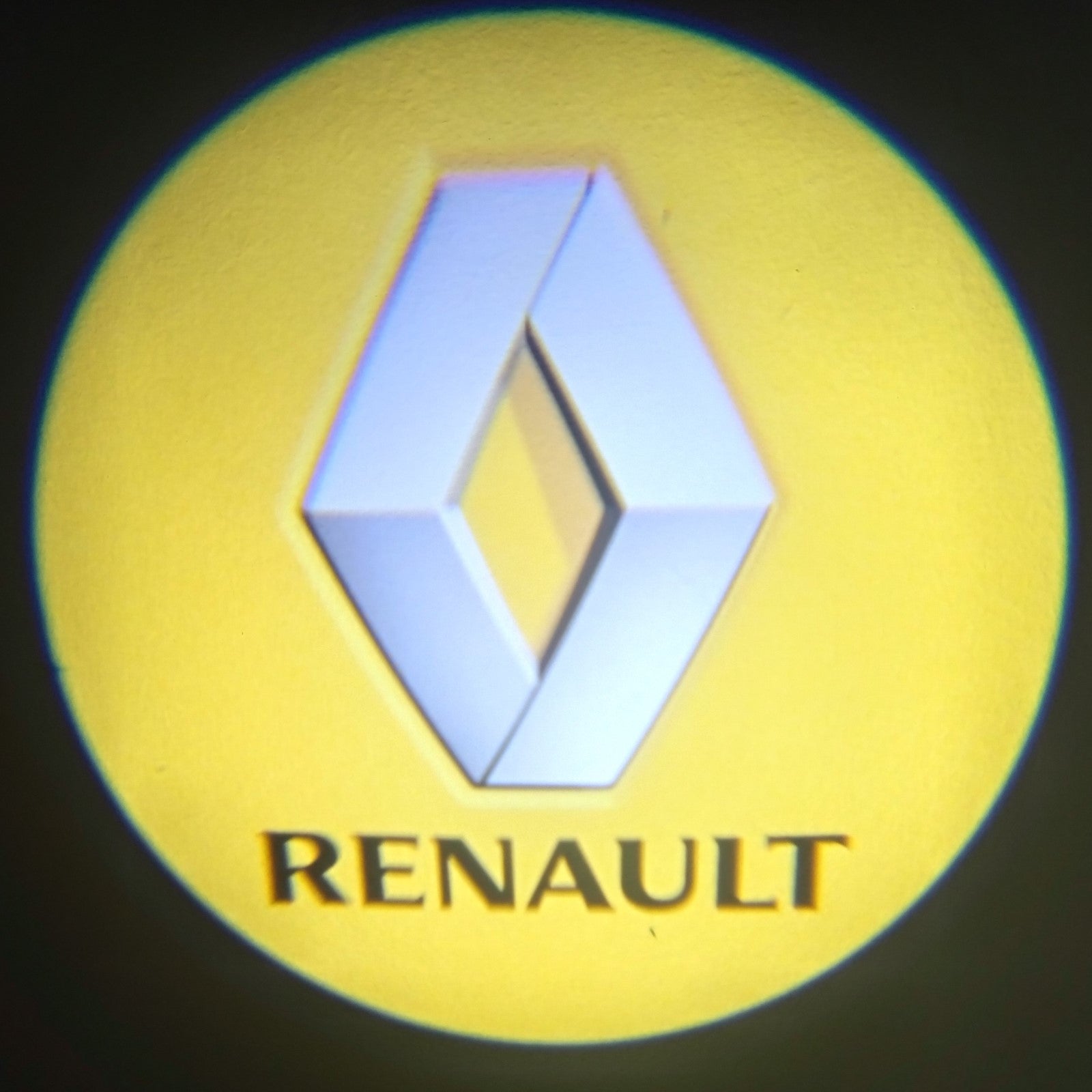 Luzes Cortesia com Logotipo marca Renault