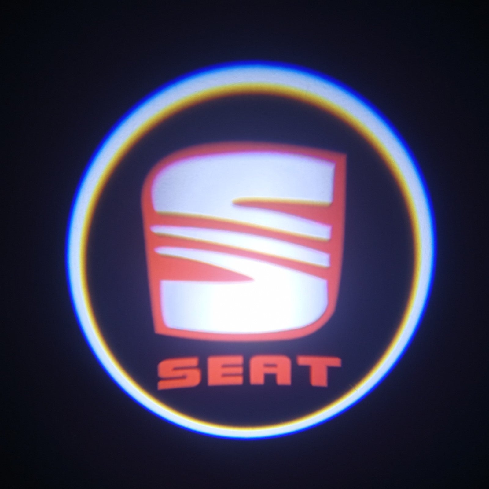 Luzes Cortesia com Logotipo marca Seat