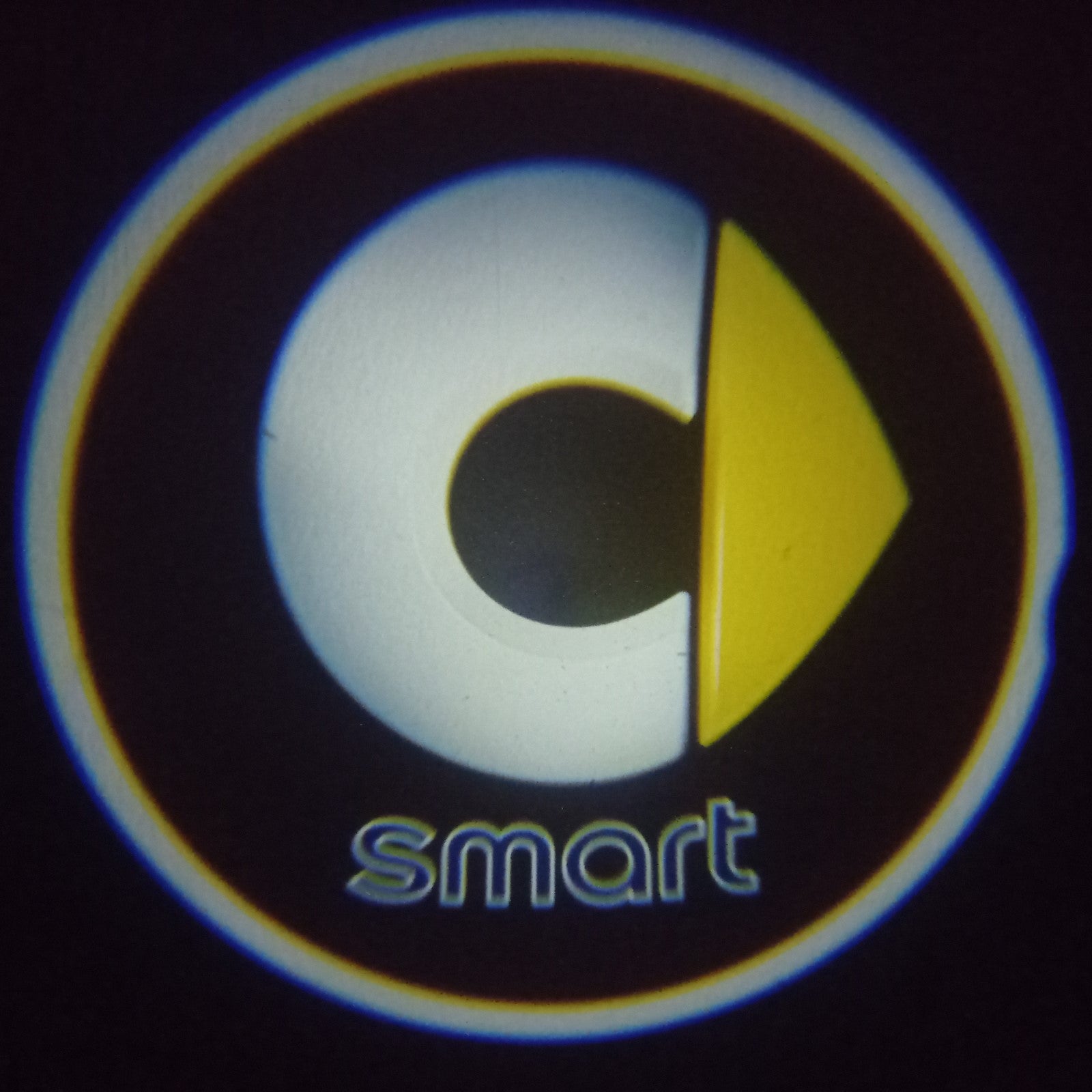 Luzes Cortesia com Logotipo marca Smart