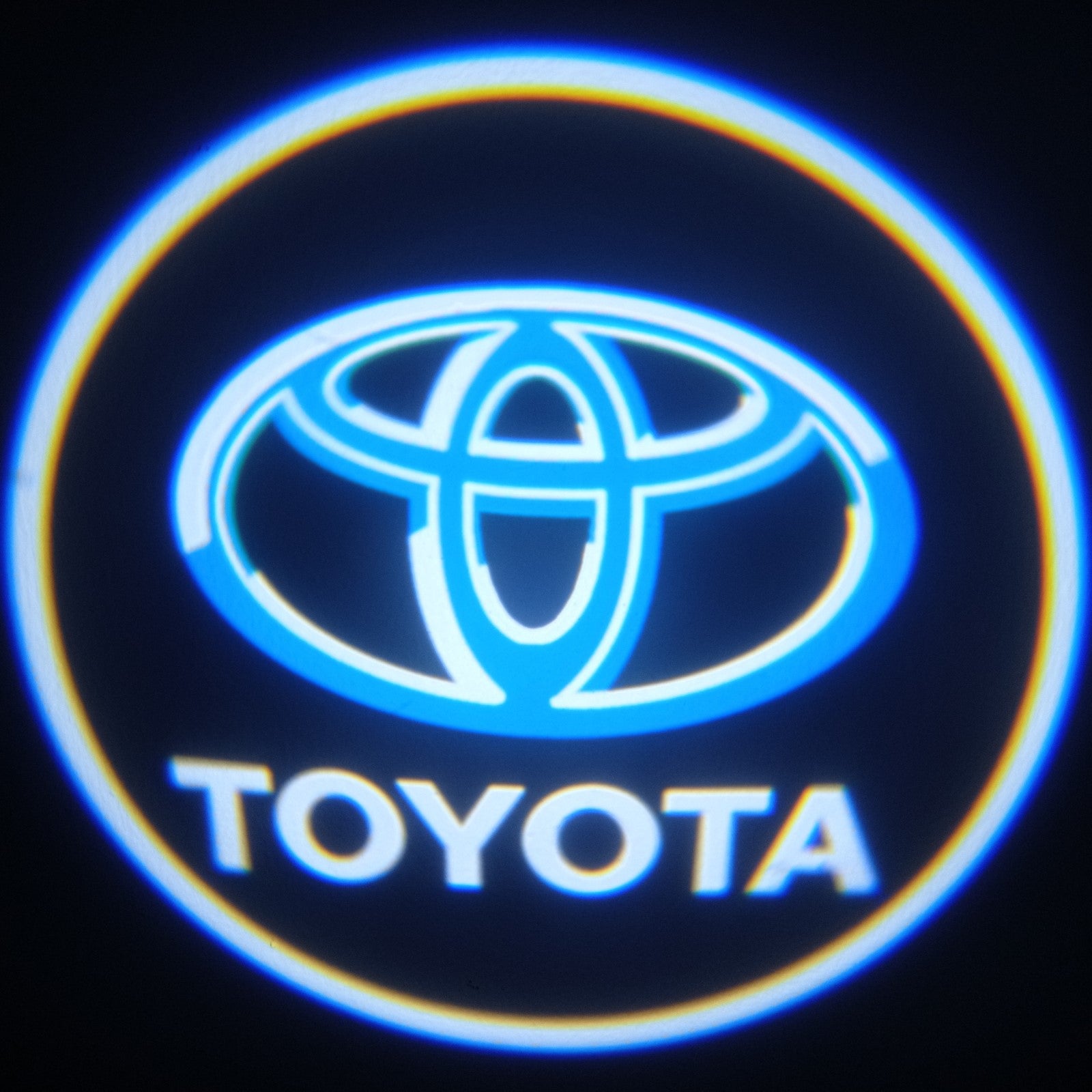 Luzes Cortesia com Logotipo marca Toyota