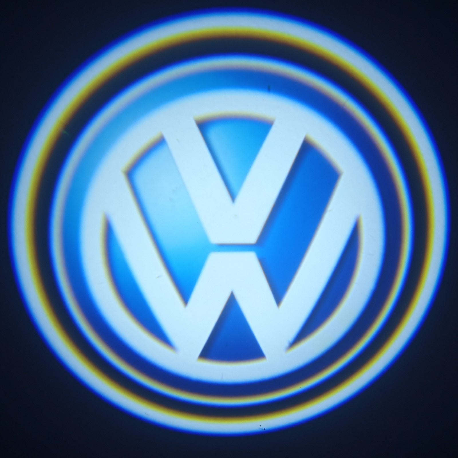 Luzes Cortesia com Logotipo marca Volkswagen